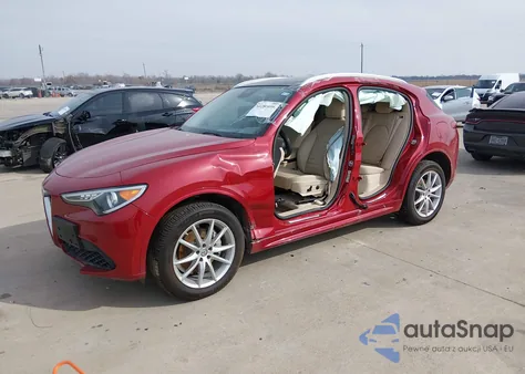 2020 Alfa Romeo Stelvio Ti Lusso Awd z USA, uszkodzony, nr VIN ZASPAKBNXL7C74566